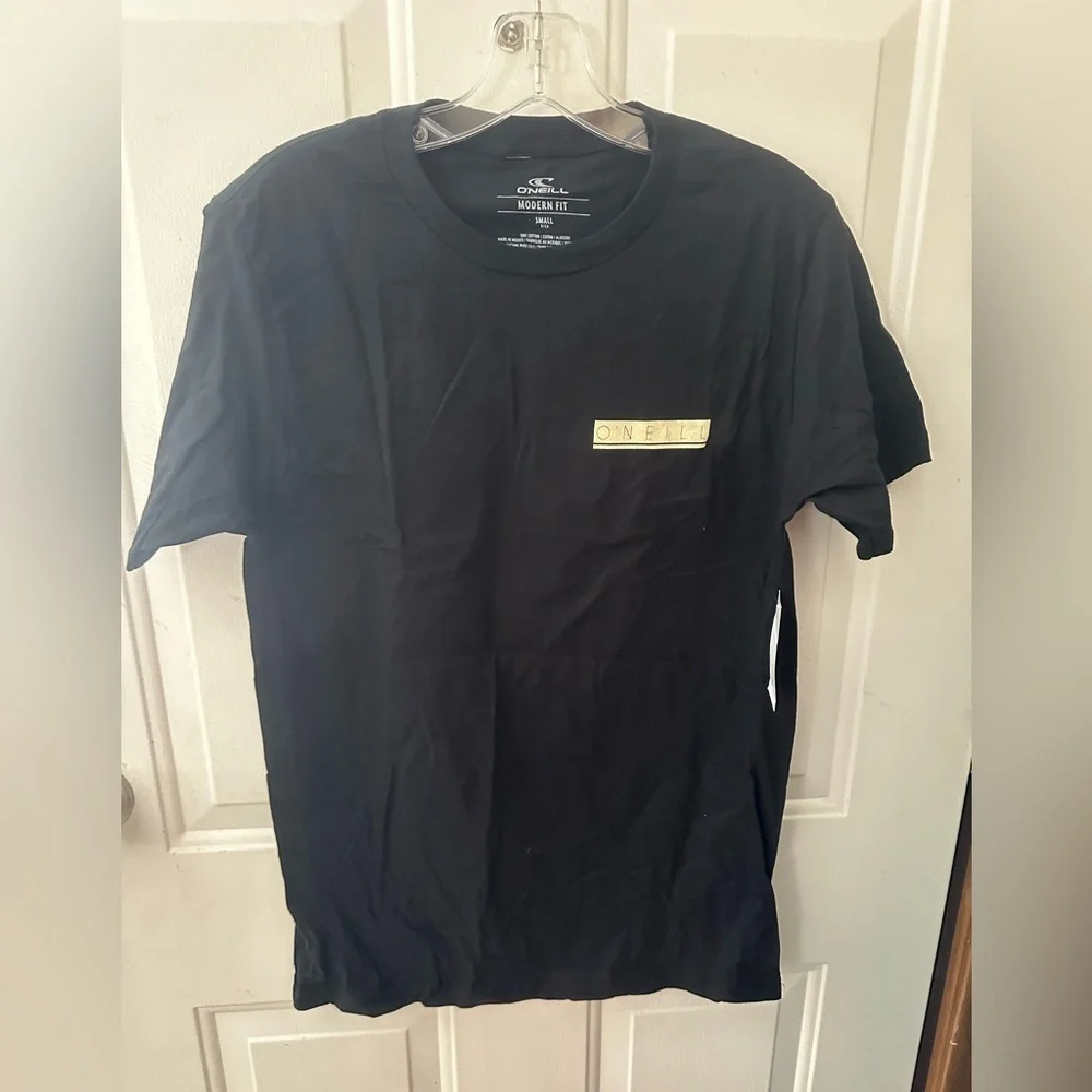 O’Neill MEN’S MODERN FIT TROPICAL GRAPHIC TEE: BLACK: NWT: SZ S - Picture 2 of 5